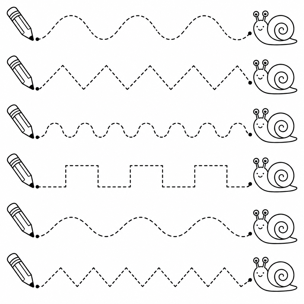 Fine Motor worksheet sample